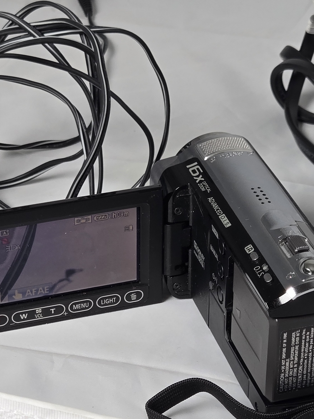 Panasonic Silver and Black Digital Camcorder